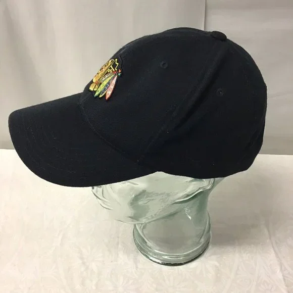 Jeremy Roenick Signed/Autographed Blackhawks Reebok Youth Face Off Headwear Blk - Picture 3 of 7